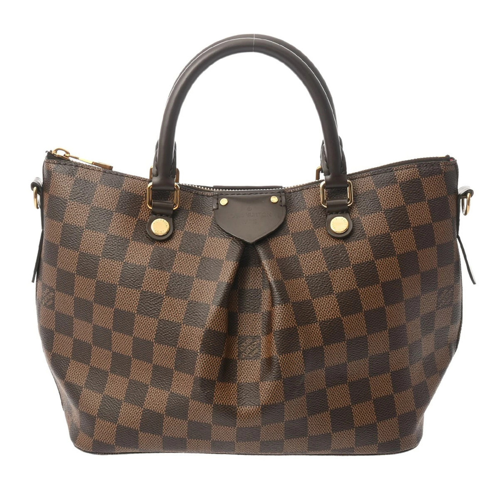 LOUIS VUITTON Damier Siena Brown Canvas Handbag
